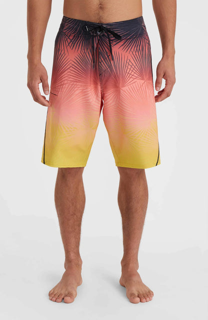 oneill Men Hyperfreak Heat S-Seam Fade 21'' Boardshorts | Red