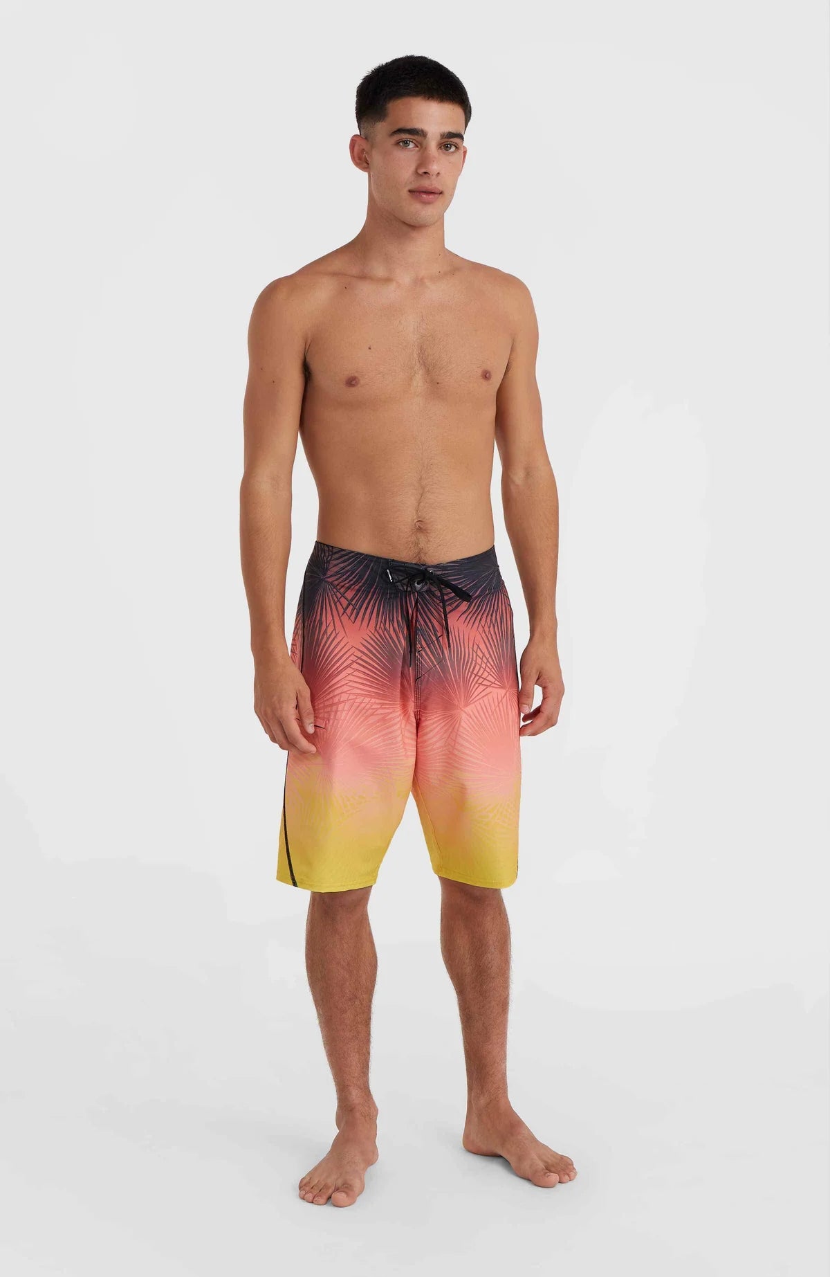 oneill Men Hyperfreak Heat S-Seam Fade 21'' Boardshorts | Red