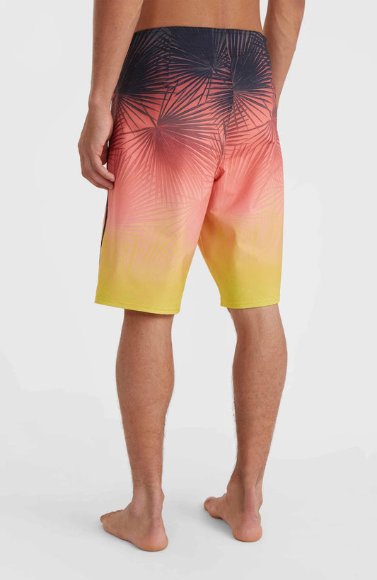 oneill Men Hyperfreak Heat S-Seam Fade 21'' Boardshorts | Red