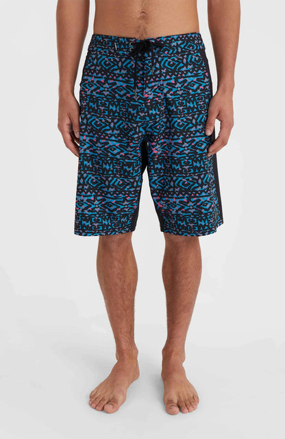 O'neill Men Hyperfreak TRVLR Enduro 21'' Boardshorts | Blue Mix