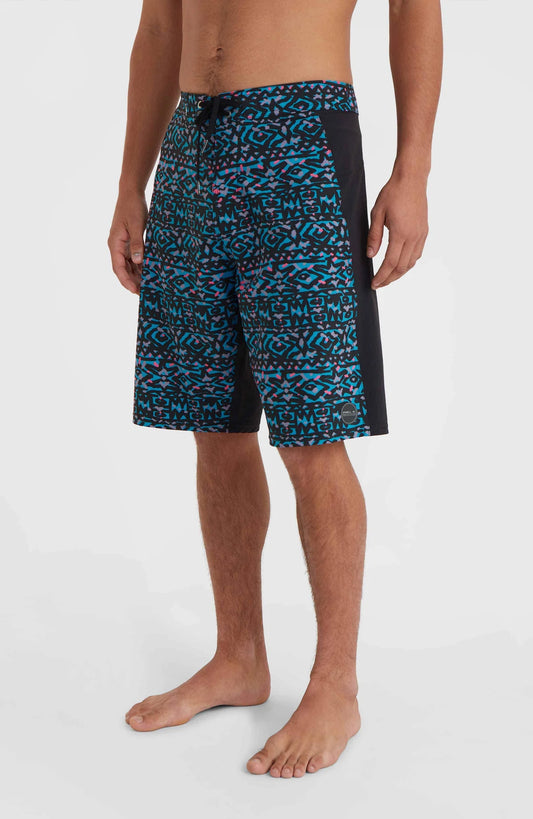 O'neill Men Hyperfreak TRVLR Enduro 21'' Boardshorts | Blue Mix