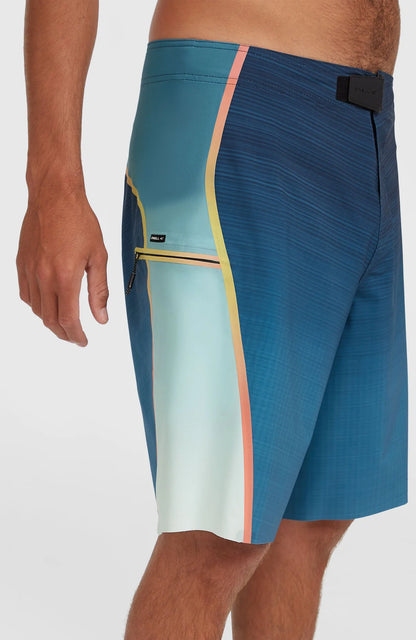 O'Neill Men Hyperfreak Hydro Tech 20" Boardshorts Navy