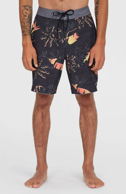 Men Hyperfreak Mysto Scallop 19'' Boardshorts | Black