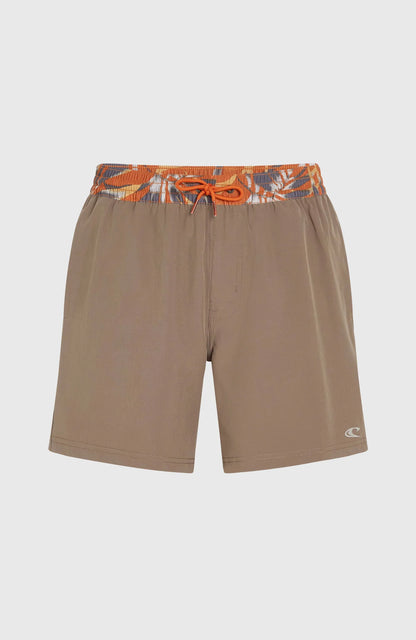 O'Neill O'riginal Pocket Print 16" Swimhorts Pure Cashmere