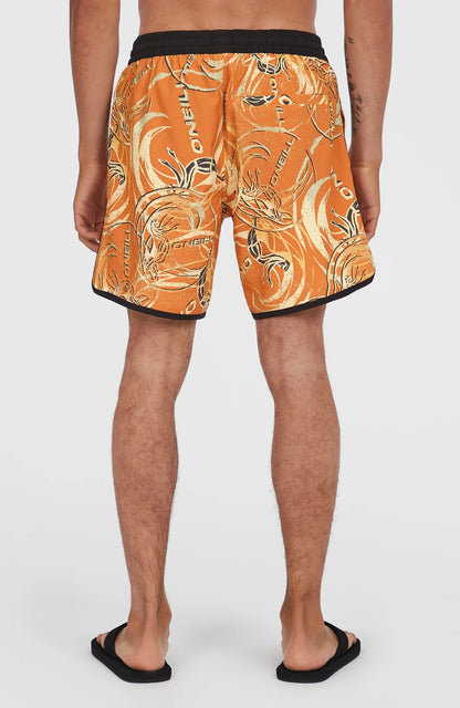 O'Neill O'riginal Scallop 16" Swimhorts Orange