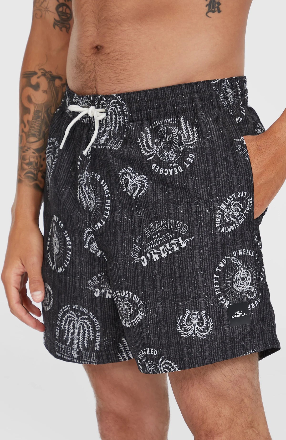 O´Neill Cali Print 15" Swimshorts Black Mystical
