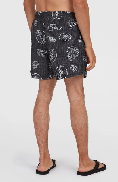 O´Neill Cali Print 15" Swimshorts Black Mystical
