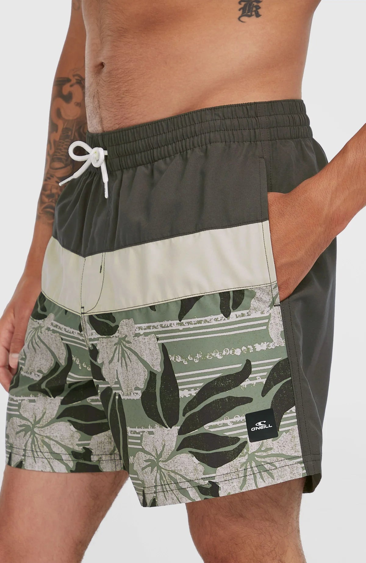 O´Neill Cali Block 15" Swimshorts Green Dusty Flower
