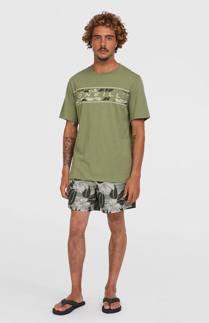 O´Neill Cali Block 15" Swimshorts Green Dusty Flower