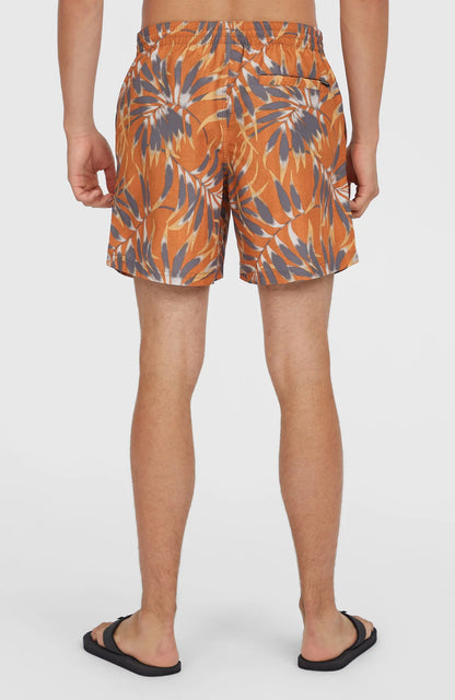 O'Neill Cali Floral 16" Swimshorts Orange
