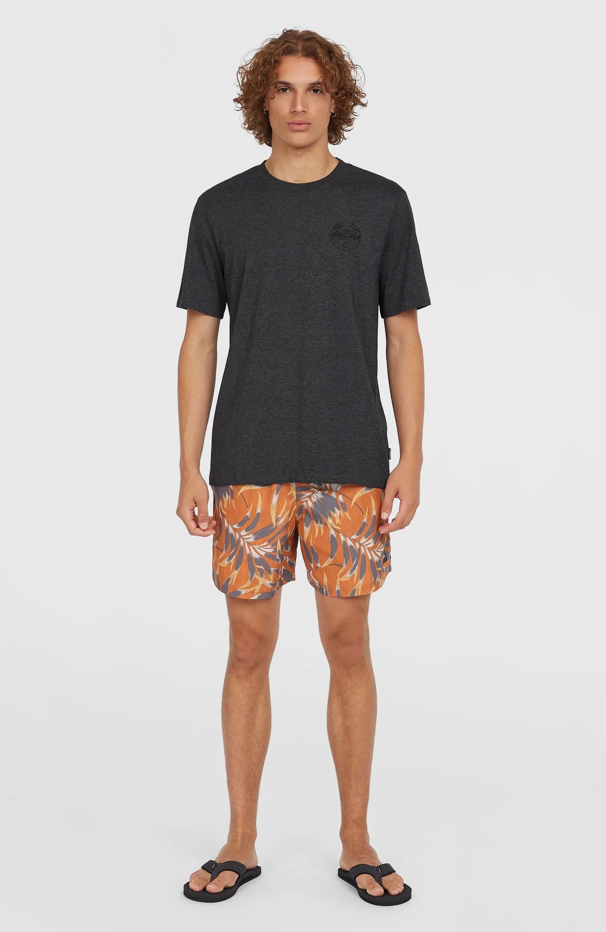 O'Neill Cali Floral 16" Swimshorts Orange
