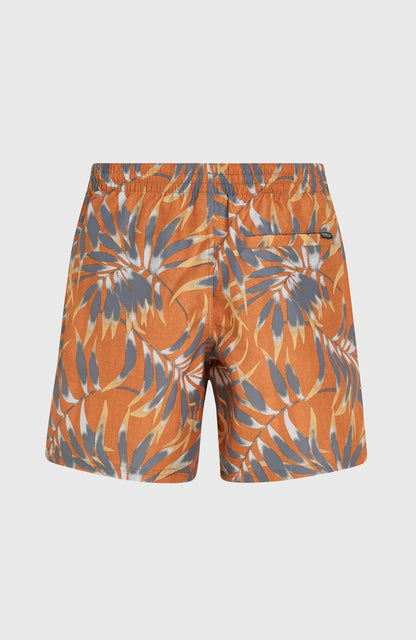 O'Neill Cali Floral 16" Swimshorts Orange