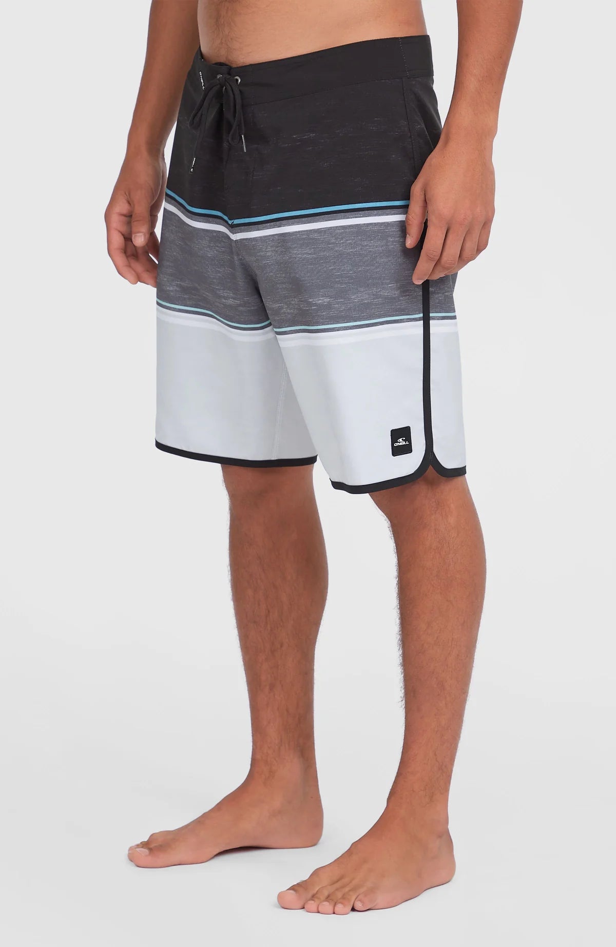 O'Neill Lennox Scallop 19" Boardshorts Black