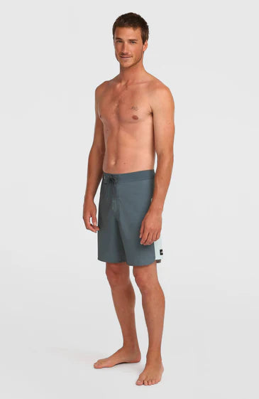 O'Neill Men Hyperfreak Tech Panel 18'' Boardshorts Blue Mix