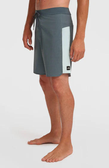 O'Neill Men Hyperfreak Tech Panel 18'' Boardshorts Blue Mix