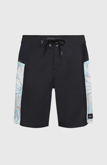 O'Neill Men Hyperfreak Tech Panel 18'' Boardshorts Black Mix