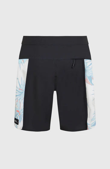 O'Neill Men Hyperfreak Tech Panel 18'' Boardshorts Black Mix