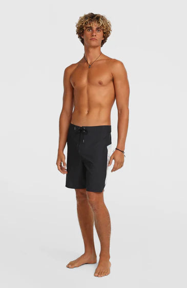 O'Neill Men Hyperfreak Tech Panel 18'' Boardshorts Black Mix