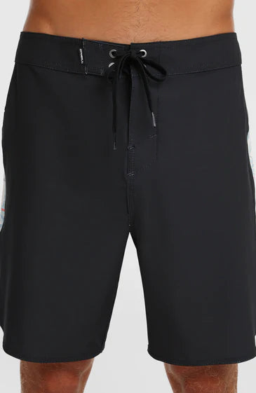 O'Neill Men Hyperfreak Tech Panel 18'' Boardshorts Black Mix