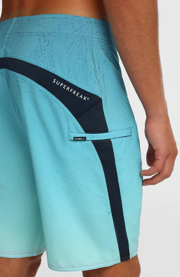 O'Neill Men Superfreak 20" Boardshorts Canal Blue