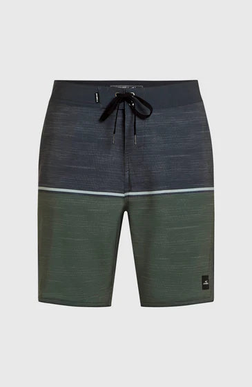 O'Neill Men Hyperfreak Mysto Block Scallop 19" Boardshorts