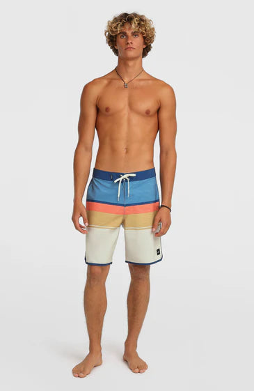 O'Neill Men Lennox Scallop 19'' Boardshorts Green Mix
