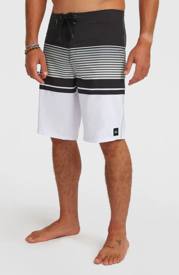 O´Neill Lennox Stripe 21" Boardshorts Black White