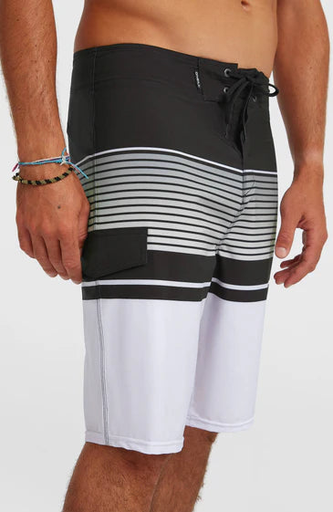 O´Neill Lennox Stripe 21" Boardshorts Black White