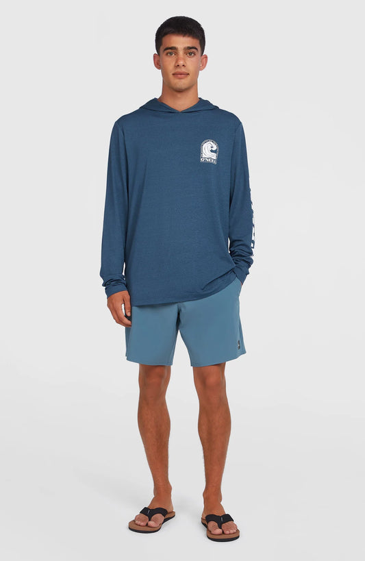O'Neill UPF Hoodie Navy Heather