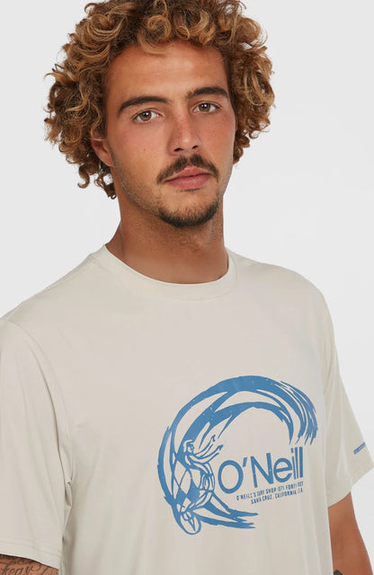 O'Neill O'riginals Hybrid UPF Graphic White