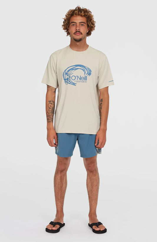 O'Neill O'riginals Hybrid UPF Graphic White