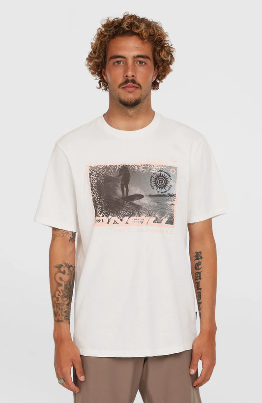O´Neill Photo Print T-Shirt Snow White