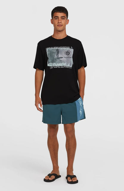 O´Neill Photo Print T-Shirt Black Out