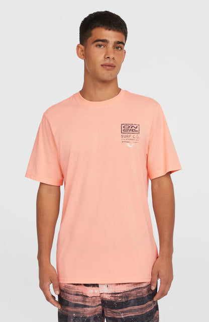 O´Neill Retro Graphic T-Shirt Coral Pop