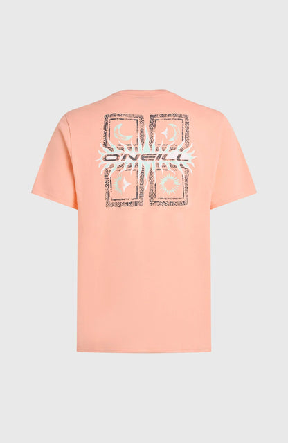 O´Neill Retro Graphic T-Shirt Coral Pop