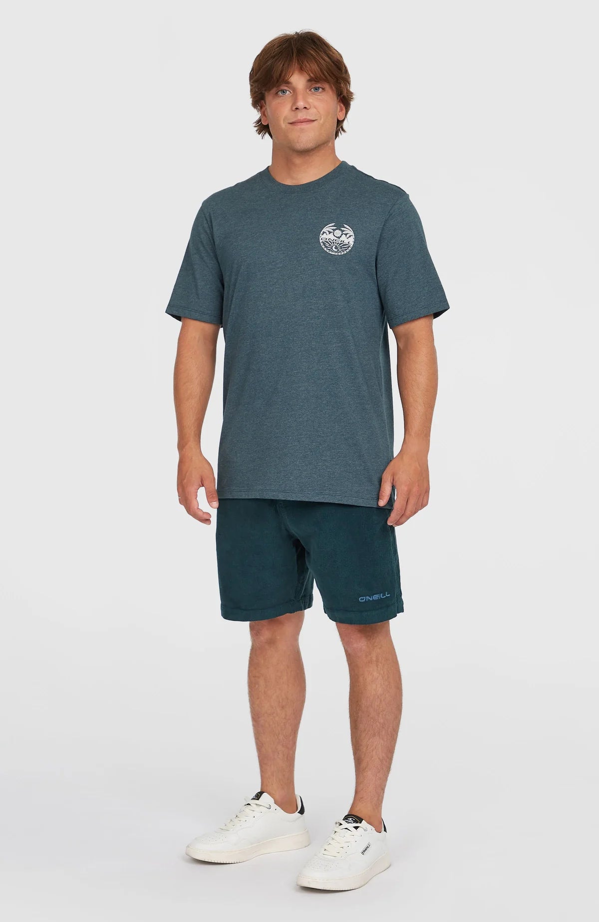 O'Neill Back Print T-shirt Alma Steel