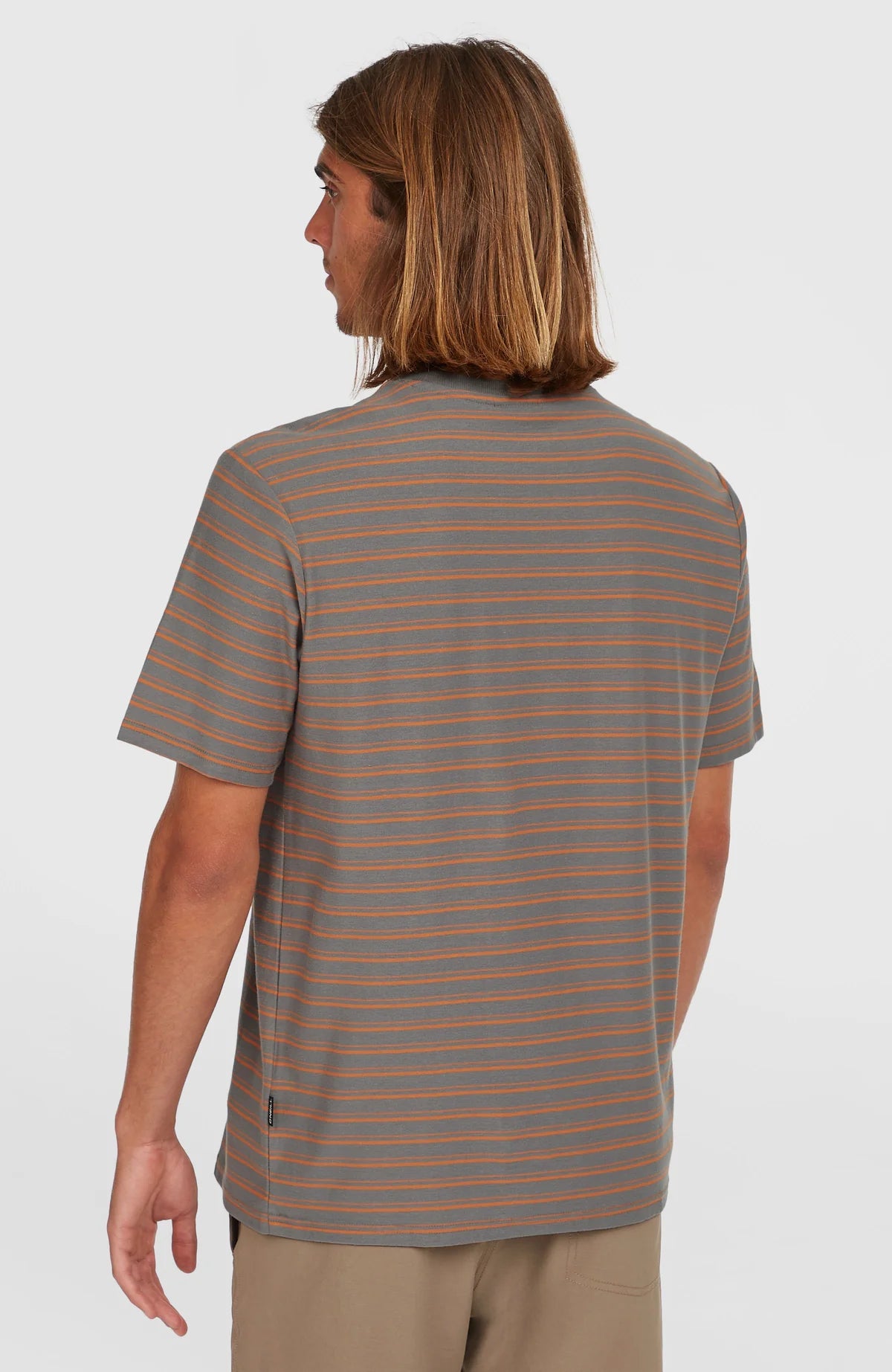 O'Neill Yarn Stripe T-shirt Grey