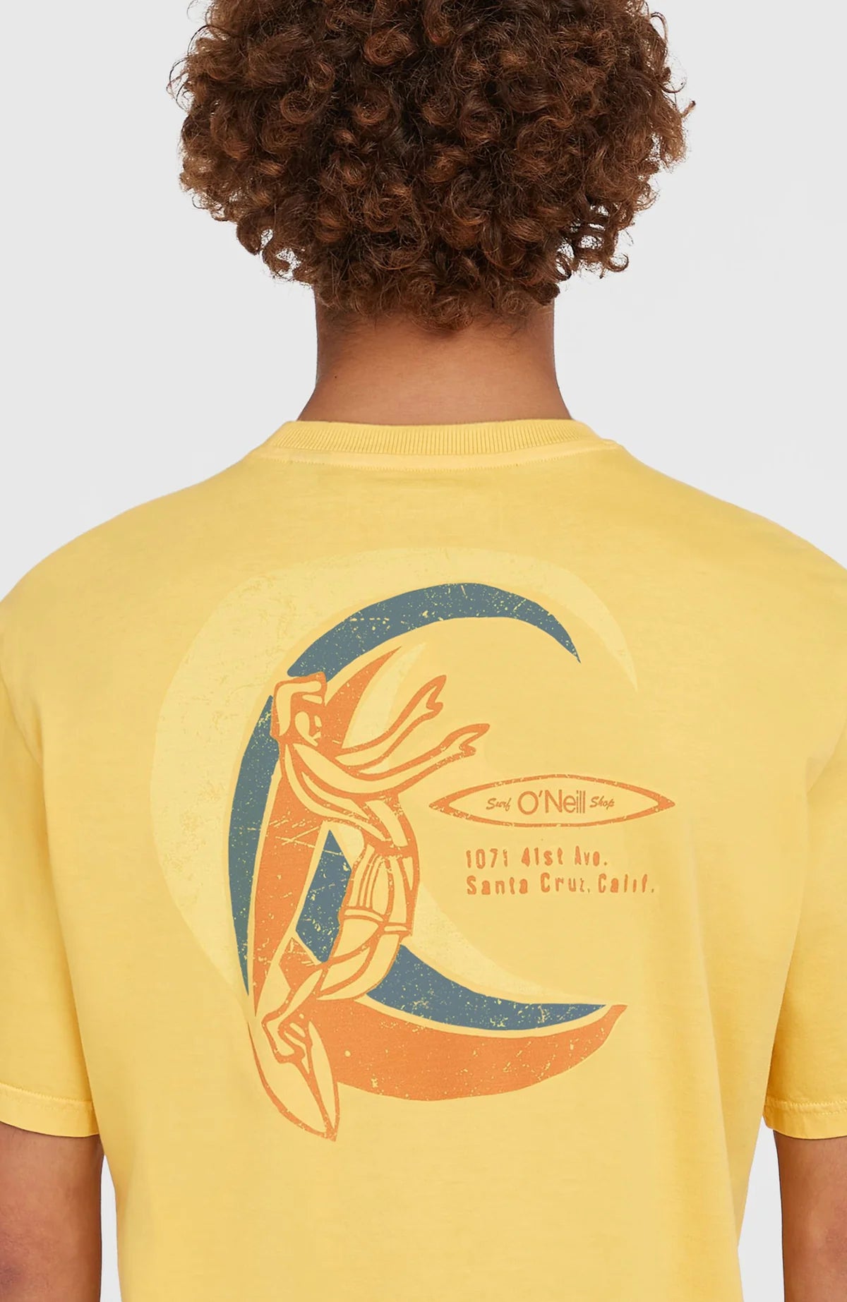 O'Neill Vintage Graphic T-shirt Yellow