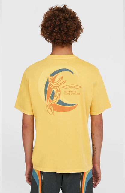O'Neill Vintage Graphic T-shirt Yellow