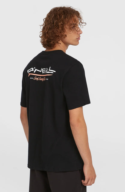 O´Neill Retro Back Print T-Shirt Black