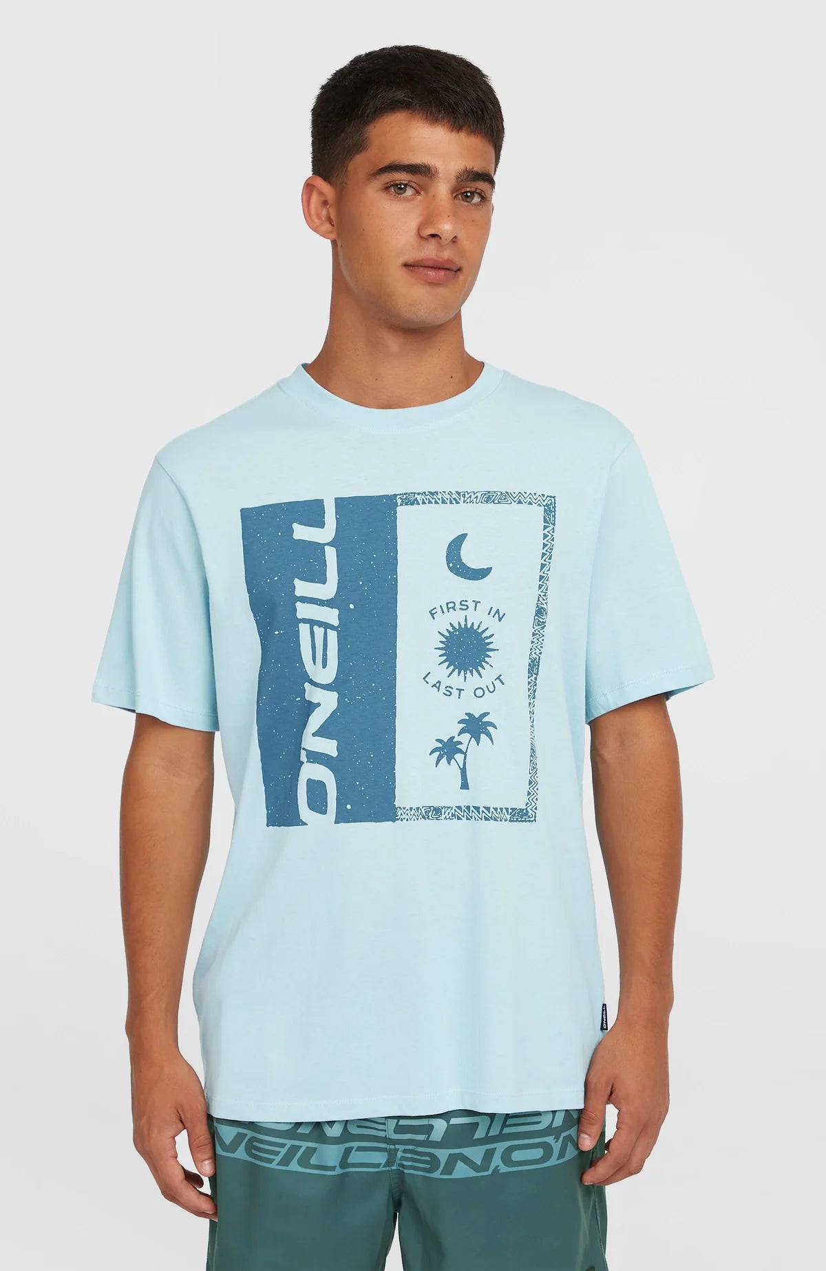 O'Neill Front Print T-shirt Blue