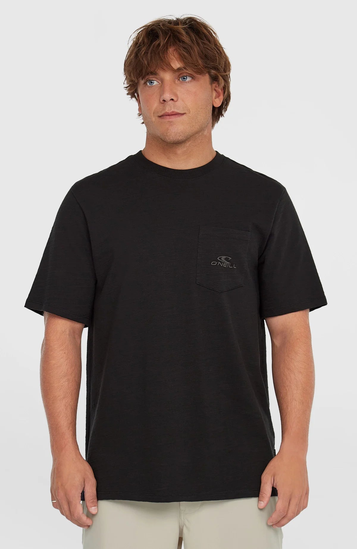 O'neill Men Slub Chest Pocket T-Shirt | Black