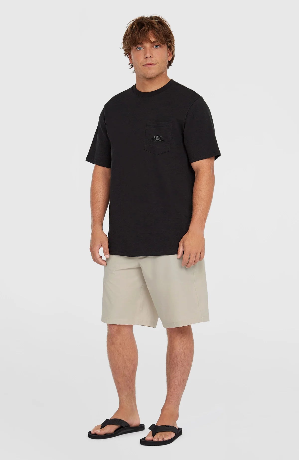 O'neill Men Slub Chest Pocket T-Shirt | Black