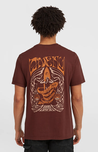 O´Neill O´Riginals Retro Back-Print T-Shirt Hazel Spice