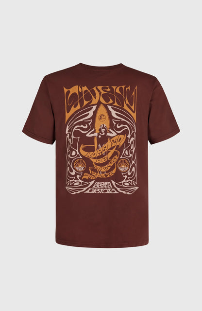 O´Neill O´Riginals Retro Back-Print T-Shirt Hazel Spice