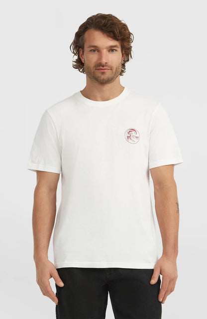 O'neill O´Riginals Back Print T-Shirt White
