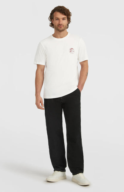 O'neill O´Riginals Back Print T-Shirt White