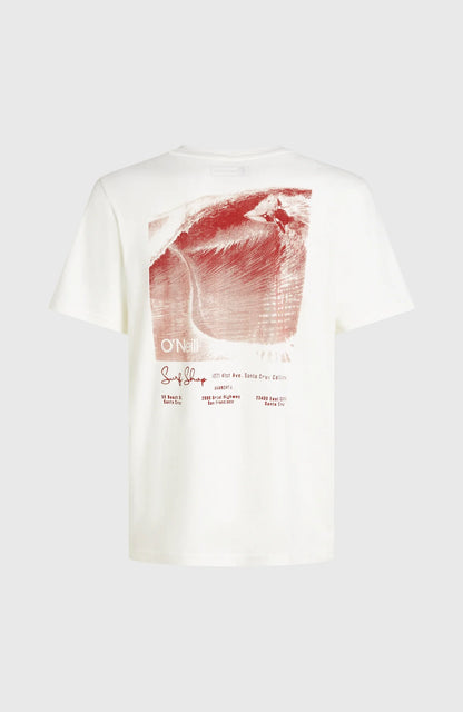 O'neill O´Riginals Back Print T-Shirt White
