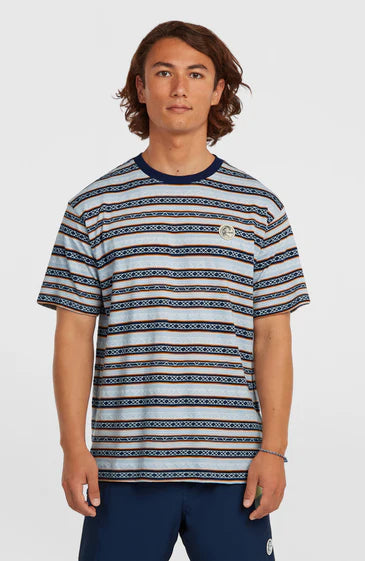 O'neill Men O'Riginals Stripe T-Shirt | Blue