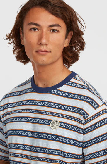 O'neill Men O'Riginals Stripe T-Shirt | Blue